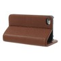 Schutzh�lle Handytasche (Flip Quer) f�r Handy Apple iPhone 4 / 4s braun