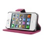 Schutzh�lle Case Handytasche (Flip Quer) f�r Case Handy Apple iPhone 4 / 4s pink
