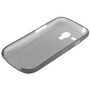 Schutzh�lle Case Ultra D�nn 0,3mm f�r Handy Samsung Galaxy S3 mini i8190 / i8195 / i8200 Grau Transparent