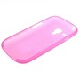 Schutzh�lle Case Ultra D�nn 0,3mm f�r Handy Samsung Galaxy S3 mini i8190 / i8195 / i8200 Pink Transparent