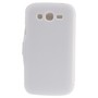 Handyh�lle Tasche f�r Samsung Galaxy Grand Duos GT-I9082 wei� geb�rstet