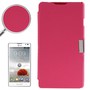 Handyh�lle Tasche f�r LG Optimus L9 / P760 pink geb�rstet