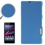 Handyh�lle Tasche f�r Sony Xperia Z1 / L39h blau geb�rstet