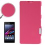 Handyh�lle Tasche f�r Sony Xperia Z1 / L39h pink geb�rstet