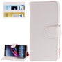Handyh�lle Flip Quer Tasche f�r Sony Xperia Z2 L50w wei�