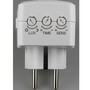 Zwischenstecker mit Bewegungsmelder 120-, 9m Reichweite , 230V/1200W, wei�