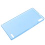 Schutzh�lle Case Ultra D�nn 0,3mm f�r Handy Huawei Ascend P6 Blau Transparent