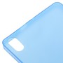 Schutzh�lle Case Ultra D�nn 0,3mm f�r Handy Huawei Ascend P6 Blau Transparent