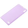 Schutzhlle Case Ultra Dnn 0,3mm fr Handy Huawei Ascend P6 Lila / Violett Transparent