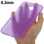 Schutzh�lle Case Ultra D�nn 0,3mm f�r Handy Samsung Galaxy Note 2 N7100 Lila / Violett Transparent