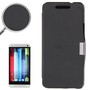 Handyh�lle Tasche f�r HTC One / M7 schwarz geb�rstet
