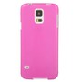 Schutzh�lle Case Ultra D�nn 0,3mm f�r Handy Samsung Galaxy S5 / S5 Neo pink Transparent