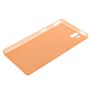 Schutzh�lle Case Ultra D�nn 0,3mm f�r Handy Sony Xperia Z / L36H / C660X Orange Transparent