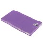 Schutzh�lle Case Ultra D�nn 0,3mm f�r Handy Sony Xperia Z / L36H / C660X Lila / Violett / Transparent