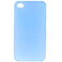 Schutzh�lle Hard Case H�lle f�r Handy Apple iPhone 4 / 4s Blau transparent