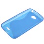 Handyh�lle S Line TPU Tasche f�r LG L70 / Dual D325 Blau