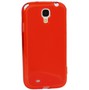 Handyh�lle Flip Quer f�r Handy Samsung Galaxy S4 i9500 / i9505 / i9506 / GT-i9515 Rot