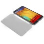 Handyhlle Flip Quer fr Handy Samsung Galaxy Note 3 Grau