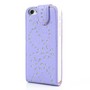 Schutzh�lle Handy Case f�r Handy Apple iPhone 5c Strass Lila Violett
