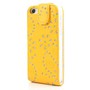 Schutzh�lle Handy Case f�r Handy Apple iPhone 5c Strass Gelb