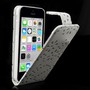 Schutzh�lle Case Handy Case f�r Case Handy Apple iPhone 5c Strass Wei�