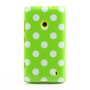 Schutzh�lle TPU Case f�r Handy Nokia Lumia 520 525 Gr�n / Wei�