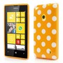 Schutzh�lle TPU Case f�r Handy Nokia Lumia 520 525 Orange / Wei�