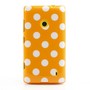 Schutzh�lle TPU Case f�r Handy Nokia Lumia 520 525 Orange / Wei�