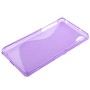 Handyh�lle TPU-Schutzh�lle f�r Sony Xperia Z2 lila / violett