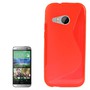 Handyh�lle TPU-Schutzh�lle f�r HTC One mini 2 Rot