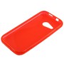 Handyh�lle TPU-Schutzh�lle f�r HTC One mini 2 Rot