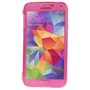Handyh�lle Flip Quer f�r Handy Samsung Galaxy S5 / S5 Neo Pink
