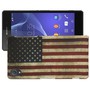 H�lle Retro Flagge TPU Tasche f�r Sony Xperia Z2 L50w