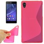Handyhlle TPU-Schutzhlle fr Sony Xperia Z2 pink