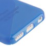 Handyh�lle TPU Case f�r Handy Apple iPhone 5C blau