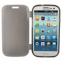  Handyh�lle Flip Quer f�r Case Handy Samsung Galaxy S3 Grau