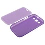  Handyh�lle Flip Quer f�r Case Handy Samsung Galaxy S3 Lila / Violett