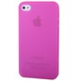 Schutzh�lle Hard Case H�lle f�r Handy iPhone 4 / 4s Pink transparent