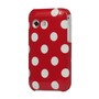 Schutzhlle Hard Case fr Handy Samsung Galaxy Y S5360 rot / wei