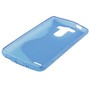Schutzh�lle TPU Case H�lle f�r Handy LG G3 mini blau