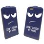 Handyh�lle Tasche f�r Handy Apple iPhone 6 / 6s Dont Touch my Phone