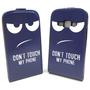 Handyh�lle Tasche f�r Handy Samsung Galaxy J1 2016 Dont Touch my Phone
