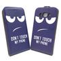 Handyh�lle Tasche f�r Handy Samsung Galaxy J5 2016 Dont Touch my Phone