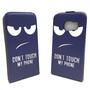 Handyh�lle Tasche f�r Handy Samsung Galaxy S7 Dont Touch my Phone