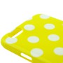 TPU Backcover H�lle gepunktet f�r Handy Apple iPhone 6 Plus Gelb / Wei�