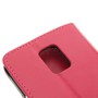 Schutzh�lle Handytasche (Flip Quer) f�r Handy Samsung Galaxy Note 4 SM-N910 Pink