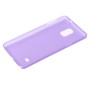 Schutzh�lle Case Ultra D�nn 0,3mm f�r Handy Samsung Galaxy Note 4 SM-N910 Lila / Violett Transparent