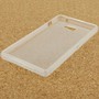 Handyh�lle TPU Tasche f�r Sony Xperia M2 S50h Transluzent Wei�