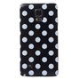 Schutzh�lle f�r Handy Samsung Galaxy Note 4 SM-N910F Schwarz / Wei� gepunktet