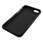 TPU Backcover H�lle gepunktet f�r Handy Apple iPhone 6 Plus Schwarz / Wei�